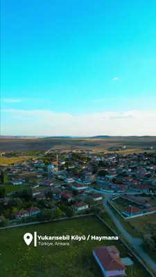 Köy yolları ve evler